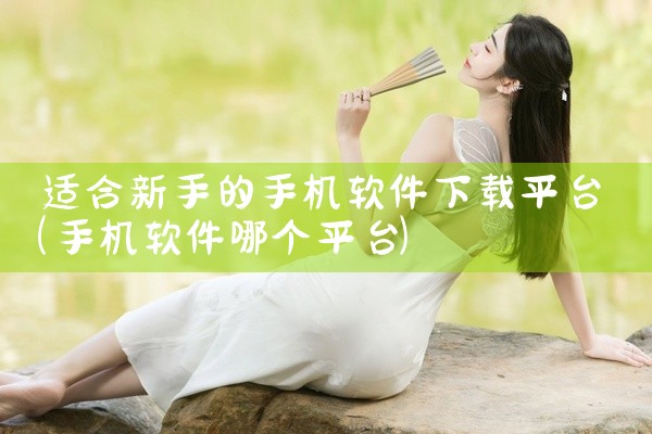 适合新手的手机软件下载平台