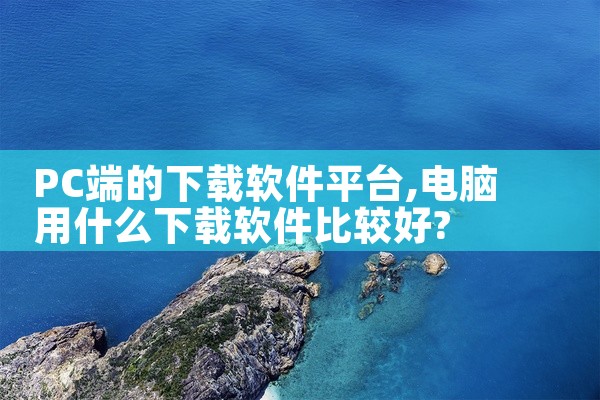 PC端的下载软件平台