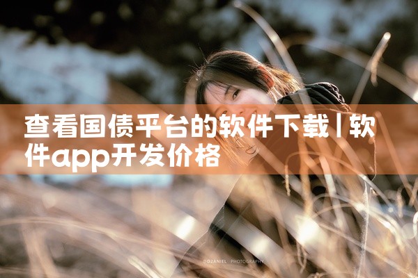 查看国债平台的软件下载
